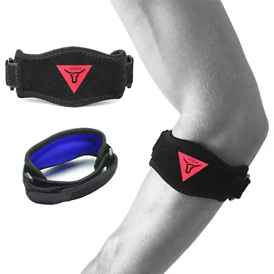 £3.25 • Buy Tennis Elbow Support Brace Strap For Arthritis-Golfers Pain Band With EVA Pad Uk