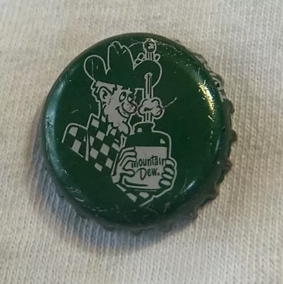 Vintage Mountain Dew Bottle Cap Hillbilly Hat Shot With Cork From Moonshine Jug • $0.99