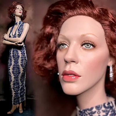 ROOTSTEIN Rare Vintage Mannequin Realistic Cerstin Weiss Full Life Size W Teeth • $699