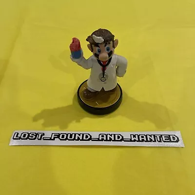 $4.95 • Buy RARE! Dr Mario Nintendo Super Smash Bros Series Amiibo Doctor (Damaged)