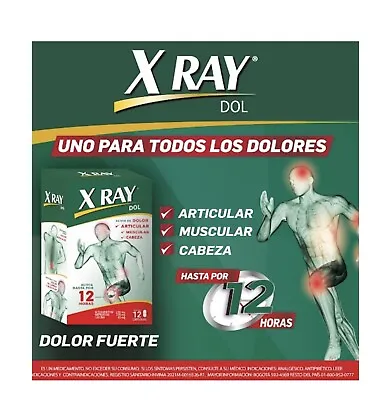 $12 • Buy ⭐️ X Ray Dol Tablets RELIEF OF STRONG JOINT, MUSCLE, HEAD PAIN