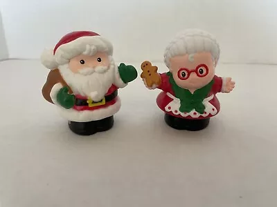 Fisher Price Little People Christmas Santa Claus & Mrs. Claus • $15