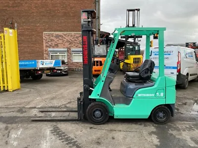 £8950 • Buy Used Diesel Forklift Truck Mitsubishi FD18NT 2016 4m Lift Height 1800KG 1.8 Ton