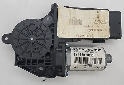 ✅2003-2010 VW Beetle Convertible FRONT PASSENGER Side Window Regulator Motor OEM • $124.99