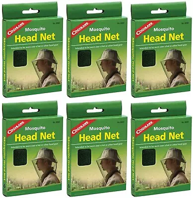 Coghlan's Mosquito Head Net Polyester Mesh (6-Pack) • $21.71