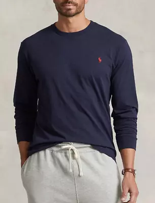 Nwt Mens Ralph Lauren Polo L/s T-shirt~navy~2x Big • $0.99
