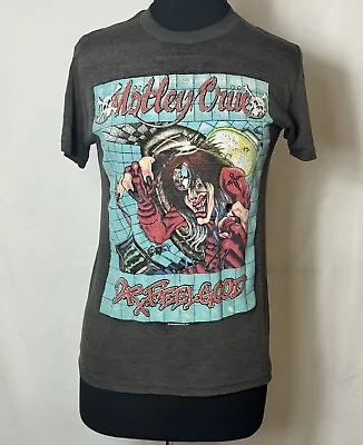 Vintage Motley Crue T-Shirt Dr Feelgood Concert Tee 1989 Crue's Back Size Small • $124.99