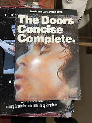 The Doors Concise Complete Music And Lyrics 1965-1971 Paperback Omnibus Press EX • £10