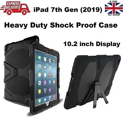 Shockproof Heavy Duty Rubber Hard Case For IPad 7th Gen 2019 A2197/A2200/A21998 • £15.95