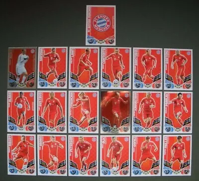 Complete Team Sets Match Attax Bundesliga 2011/2012 Tops Choose Tops Top • £86.53