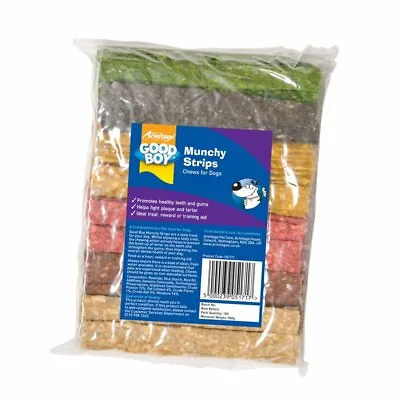 £10.94 • Buy Good Boy Munchy Strips Dog Treats 100pk