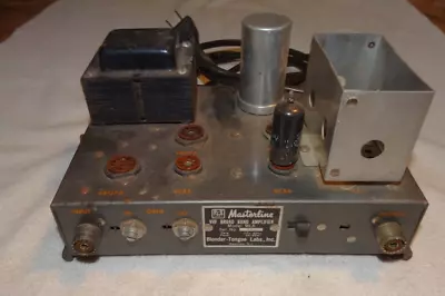 Vintage Masterline VHF Broadband Tube Amplifier Model MLA*6BQ7*  *Parts/Repair* • $50