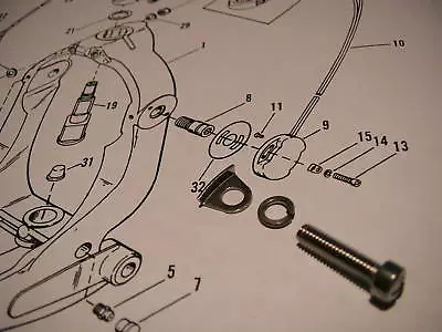 Mercruiser MERCURY Trim Sender Limit HARDWARE Alpha Bravo Get 2 EACH IN PICTURE! • $13.49