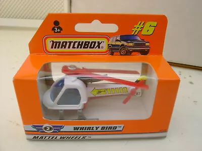 1998 Matchbox Superfast #6 Whirly Bird Helicopter New In Box • $9.99