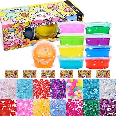 $59.44 • Buy Slime Kit Free Slime Toys Handmade Tools Stress Relief Gift Birthday Boy Girl