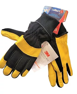 Deerskin Leather Gloves Size L. Thinsulate.new • $21.90