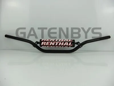 New Renthal 722 Black CR125 CR250 1989-1993 Motocross Handlebar Honda CR 125 250 • $93.04