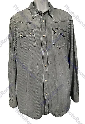 NEW Barbour International Steve McQueen Mens Shirt Cotton Long Sleeves Size XXXL • $84