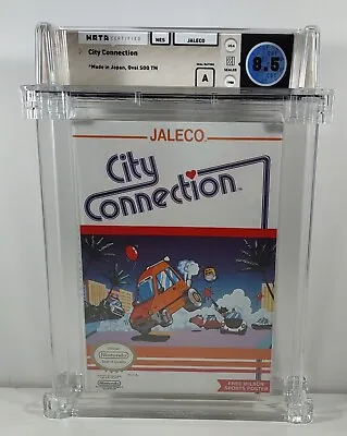 City Connection New Nintendo NES Factory Sealed WATA Grade 8.5 A Near Mint Rare • $399