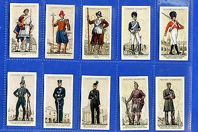 *UNIFORMS OF THE TERRITORIAL ARMY *Full Set Of 50 Cards+Sleeves-Players-Exc. • £4.99