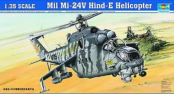 TRP05103 1:35 Trumpeter Mil Mi-24W Hind E Helicopter #5103 • $165.64