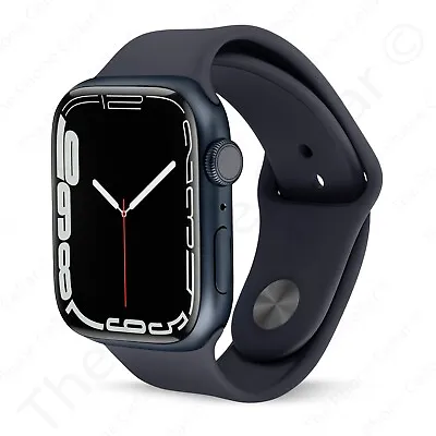 $249.99 • Buy Apple Watch Series 7 MKN53LL/A 7th Gen 45mm Case WiFi Bluetooth GPS Black GOOD