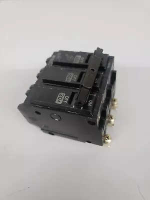 NEW TAKE OUT FROM NEW PANEL GE THQB32030 Circuit Breaker30ABolt On120/240V3P • $53.99