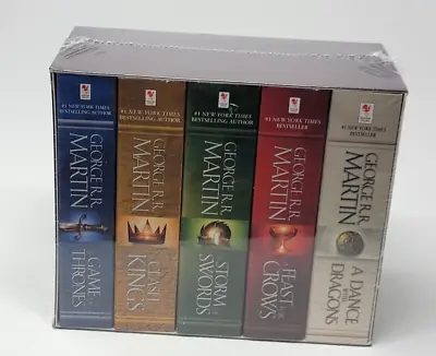 Game Of Thrones 5 Book Boxed Set George R.R. Martin Song Of Ice And Fire • $36.95