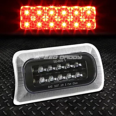 [2-row Led]for 94-03 S10 Sonoma Standard Cab Third 3rd Tail Brake Light Black • $21.57