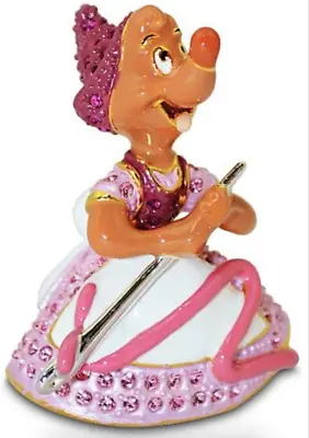 New Disney Arribas Brothers Swarovski® Crystal Perla Mouse Jeweled Figurine • $250