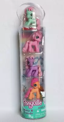 2007 Hasbro My Little Pony Ponyville Minty & Friends Christmas Tube • $42.95