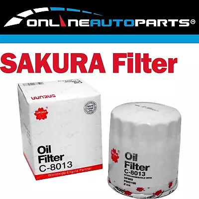 Sakura Engine Oil Filter For Holden Colorado RC 2.4L 4cyl Z24SED 2008~2012 • $7.95