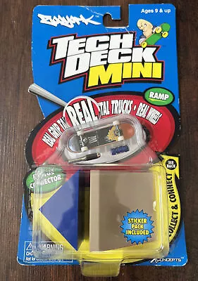 Tech Deck Mini - Zoo York - Collect & Connect Ramp - Vintage 1999 - NIP • $55