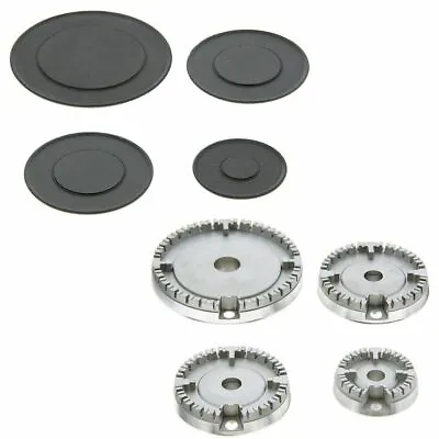 £16.99 • Buy Fits Stoves New World Cooker Gas Hob Burner & Flame Cap Small Medium Large Crown
