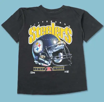 Pittsburgh Steelers T-shirt Vintage 1992 NFL Sport Football Team Super Bowl Tee • $16.99