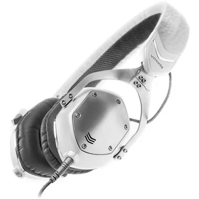 V-MODA XS On-Ear Headphones (White Silver) • $160