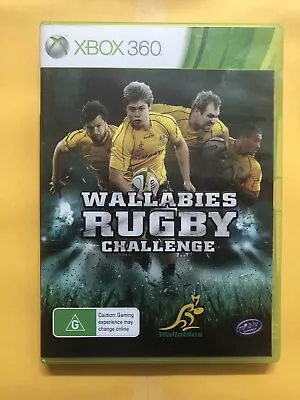 Wallabies Rugby Challenge ( Xbox 360 ) - Manual Included  FREE POSTAGE • $14