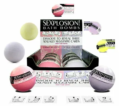 Sexplosion! Bath Bombs Favour Bachelorette Party Hens Gift Assorted Scents • $12