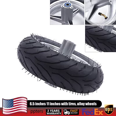 110/50-6.5 Rear Wheel With Tyre Alloy Rim Hub Inner Tube For Mini Pocket Bike • $42.75