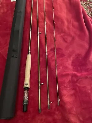 NEW Cabela's Synch Fly Rod WITH HARD CASE 9' 5 WEIGHT 4 PIECE • $109