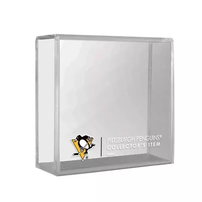 $9.99 • Buy Pittsburgh Penguins Official NHL Collectors Display Case For Single Puck