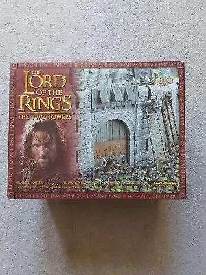 Games Workshop Lord Of The Rings Walls Of Helms Deep Scenery Boxed Fortress • £245