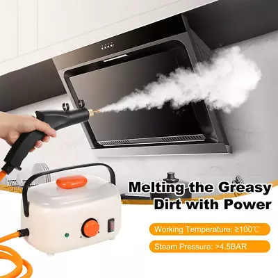 Steam Cleaner Household High Pressure Handheld Cleaning Machine Portable 2500W • $73.99
