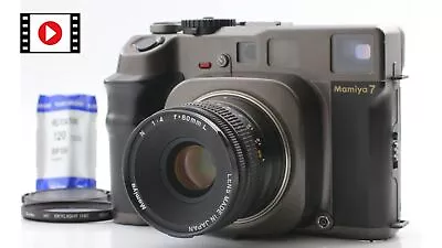 Tested [ Near MINT ] Mamiya 7 6x7 Medium Format Film Camera N 80mm F4 Lens JAPAN • $1