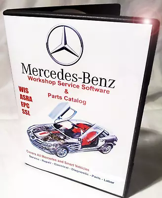 Mercedes Smart - WIS / ASRA & EPC EWA Workshop Service Repair Manual Set On USB • $32.95