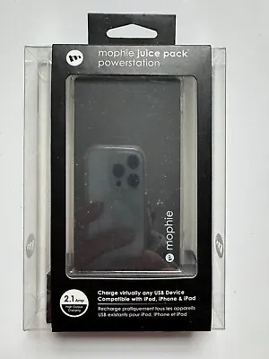 New $80 Mophie Juice Pack Powerstation Extra Battery USB Apple IPhone 15 Pro Max • $34.99