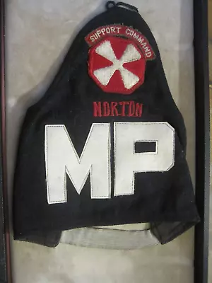 Vintage WWII Military MP Arm Band With Patch & Pin • $19.99