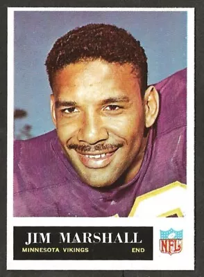 1965 Philadelphia #107 JIM MARSHALL Minnesota Vikings NM+ • $15.58