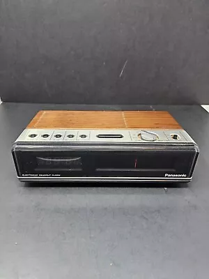 Vintage Panasonic AM/FM Clock Radio (RC-200D) Tested Working Good Condition • $34.99