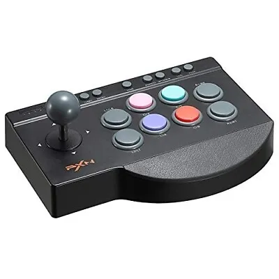 PXN 0082 USB Arcade Street Fighter Stick Controller Macro PC XBOX SWITCH PS3 PS4 • $48.95